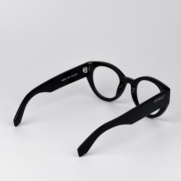 Off-White STYLE 41 Eyeglasses – Black Round Frame Blue Light| Model OERJ041 1000 - Picture 4 of 9